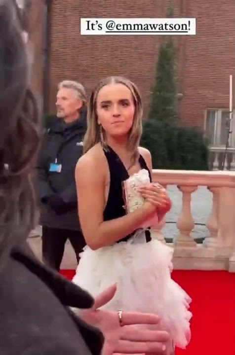 Emma Watson at Red Carpet BAFTA Award 2022