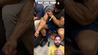 INSANE ARM VEINS 😳💪..#motivation #gymshorts #fitness #pump #muscle #edit #shorts