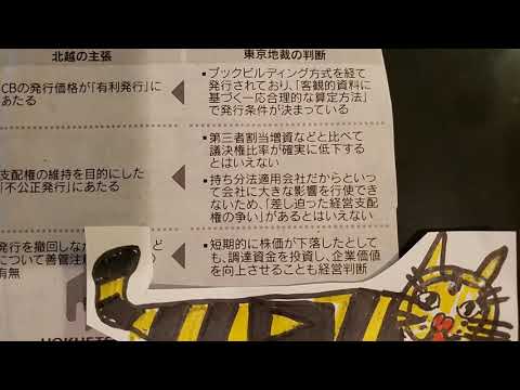 転換社債の仕組み　大王製紙　北越コーポレーション