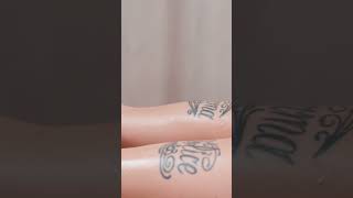 COZY HOME LEG MASSAGE | Kristina Helps Lovina Unwind