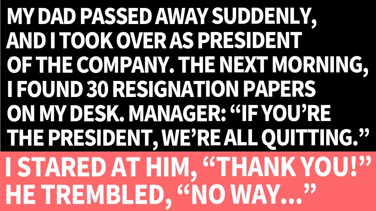 My Dad Died Suddenly. Manager: 