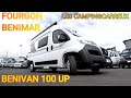 Fourgon amenage camping car 5m40 benivan 100 up