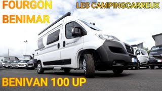 FOURGON AMENAGE CAMPING CAR 5M40 benivan 100 up