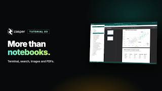 Terminal, Project Search, Python Files and PDFs in One Jupyter IDE | Zasper