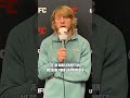 PADDY PIMBLETT ENVOIE DE LA FORCE À BENOÎT SAINT DENIS !