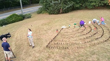 How to build a labyrinth in under 30 seconds