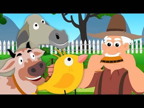 viejo macdonald | canciones de rima | canciones para niños | Old Macdonald Had A Farm | Kids Song