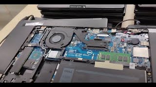 Dell Latitude 5480 Internals (i7-7820HQ CPU, HD Graphics 630 + GeForce 930MX GPU)