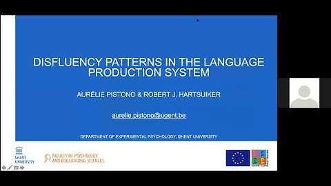 A. Pistono, R.J.  Hartsuiker ExLing 2020