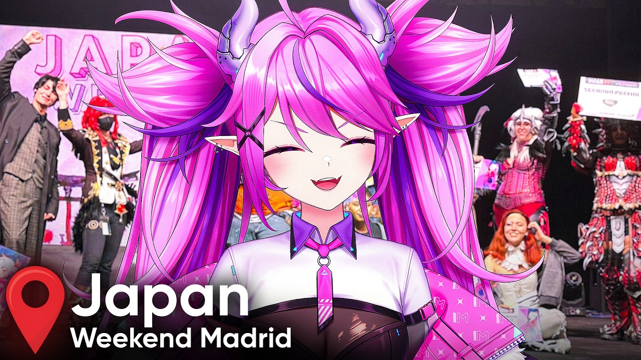 Ironmouse Surprises Fans At Japan Weekend Madrid 2026!