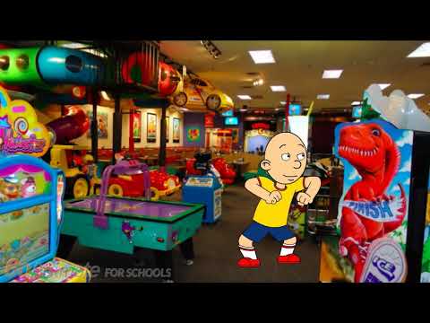 Caillou Takes Boris S Car To Go To Chuck E Cheeses Grounded Punishment Day Youtube - caillou plays roblox in the librarygos to chuck e