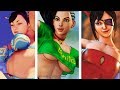 Street Fighter V - Arcade Edition: All Girls Intros (All Skins)