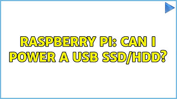 Raspberry Pi: Can I power a USB SSD/HDD? (3 Solutions!!)