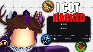 I GOT HACKEDDD!! (NO MORE RIVALSS🤧) | #roblox #rivals 