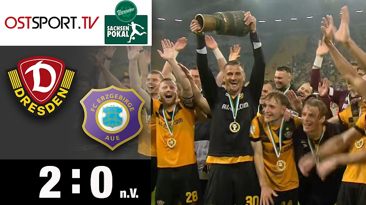 Rekordkulisse! Dynamo holt gegen Rivale Aue den Sachsenpokal: Dresden - Erzg. Aue | Sachsenpokal