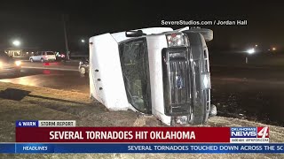 Several possible tornadoes touch down in Oklahoma