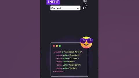 html auto complete input