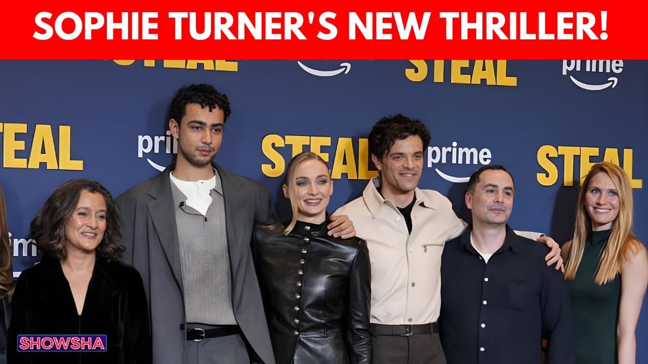 Sophie Turner & Archie Madekwe Debut High-Stakes Thriller 'Steal' At London Premiere I N18G