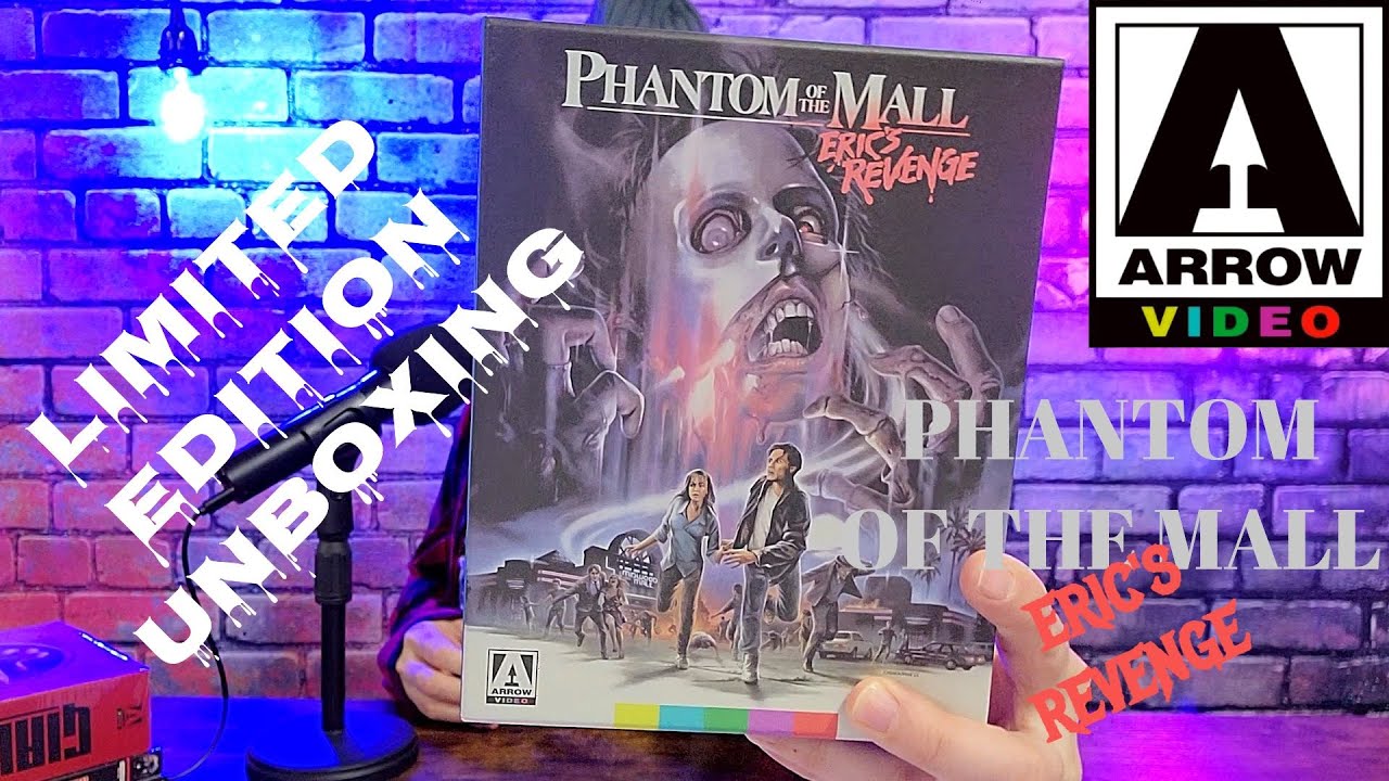 Phantom of The Mall: Erics Revenge - Arrow Video Release Unboxing - My Killer Podcast
