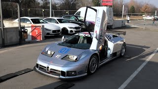 Sports Performance Bugatti EB110 S SC IMSA (1 of 1) | Start Up + LOUD Sound + Driving + Carporn + History | Munich