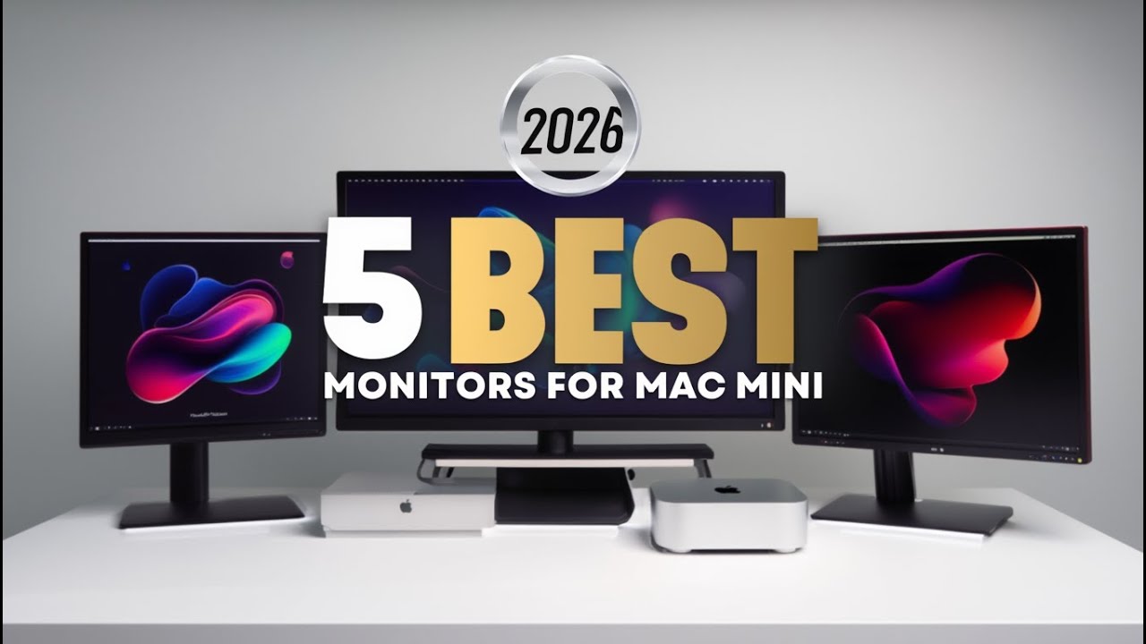 5 Best Monitors for the Mac Mini 2026 - YouTube