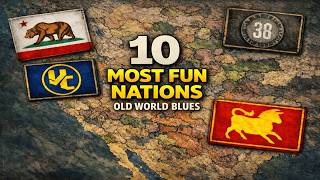 10 Most Fun Nations to Play in Old World Blues | Hearts of Iron IV screenshot 1