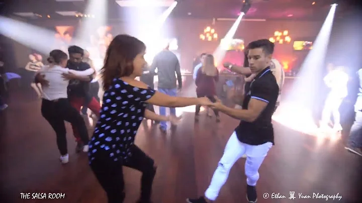 PABLO & SHERRY Bachata Social Dance At THE SALSA R...