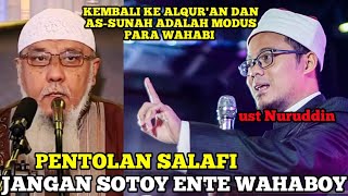Download Lagu UST NURUDDIN BANTAH SALAFI ANTI MADZHAB, KELOMPOK ANTI MAULID NABI BUKAN AHLUSSUNAH WAL JAMA'AH  MP3