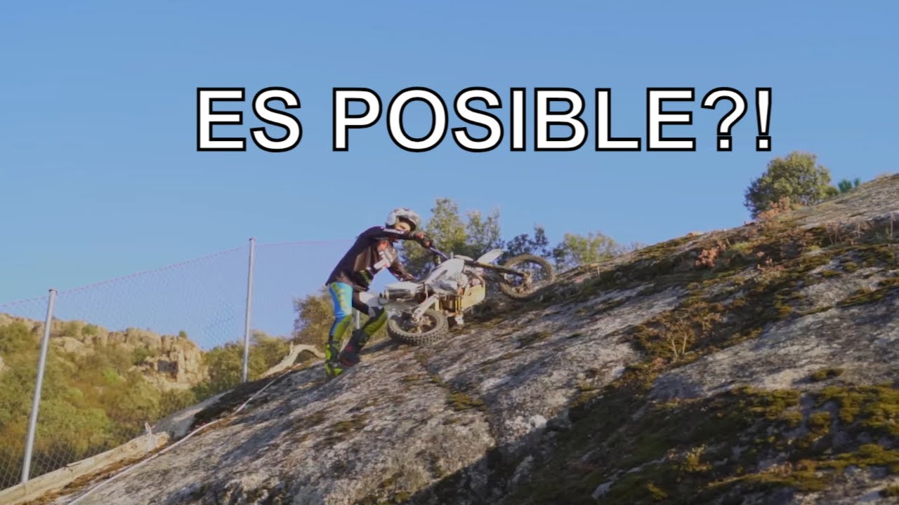 Haciendo ENDURO EXTREMO con una PIT BIKE