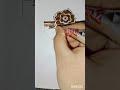 unique floral Mehndi Design 🌸 | creative Easy mehndi ✨