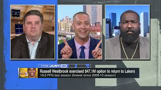 Did we almost get another 'Now Why Is That?' moment from Brian Windhorst ⁉️😁