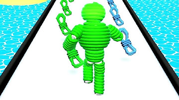 Rope-Man Run gameplay android, ios level 108 | Gameplay A&I