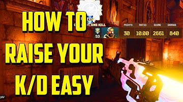 Black Ops 4 | How to Raise Your KD Easy