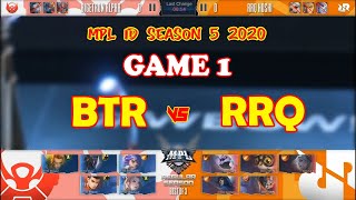 BIGETRON vs RRQ HOSHI GAME 1 MPL SEASON 5 - MOBILE LEGENDS BANG BANG