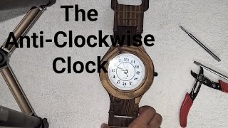 Making The Anti-Clockwise Clock | tutorial of doing weird stuff that no one wants (hopefully)