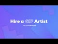 Hire a gif artist right from giphy