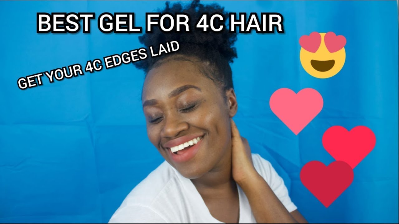 The BEST Gel for 4C Hair - YouTube