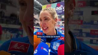 A EMOÇÃO DA PRI DAROIT NO ÚLTIMO JOGO EM BH PELO MINAS!!!