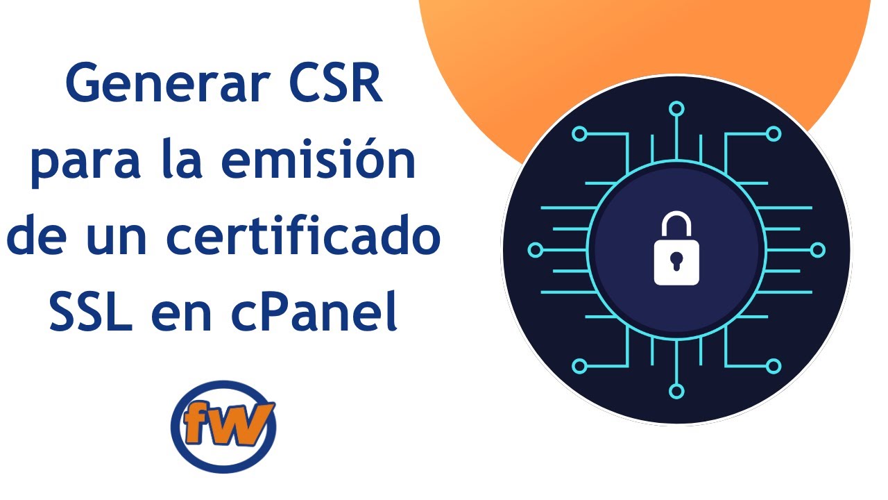 ¿Cómo generar un CSR (clave de solicitud SSL) en cPanel paso a paso?