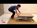 How to assemble lift table  spaze furniture assembly