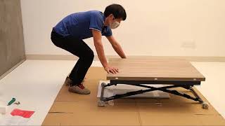 How To Assemble Lift Table  Spaze Furniture Assembly Video