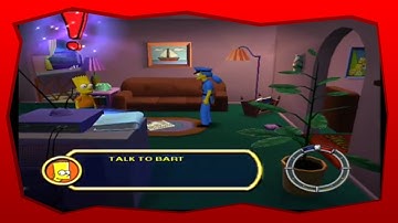 The Simpsons Hit and Run (PS2) Gameplay Level 4: Marge