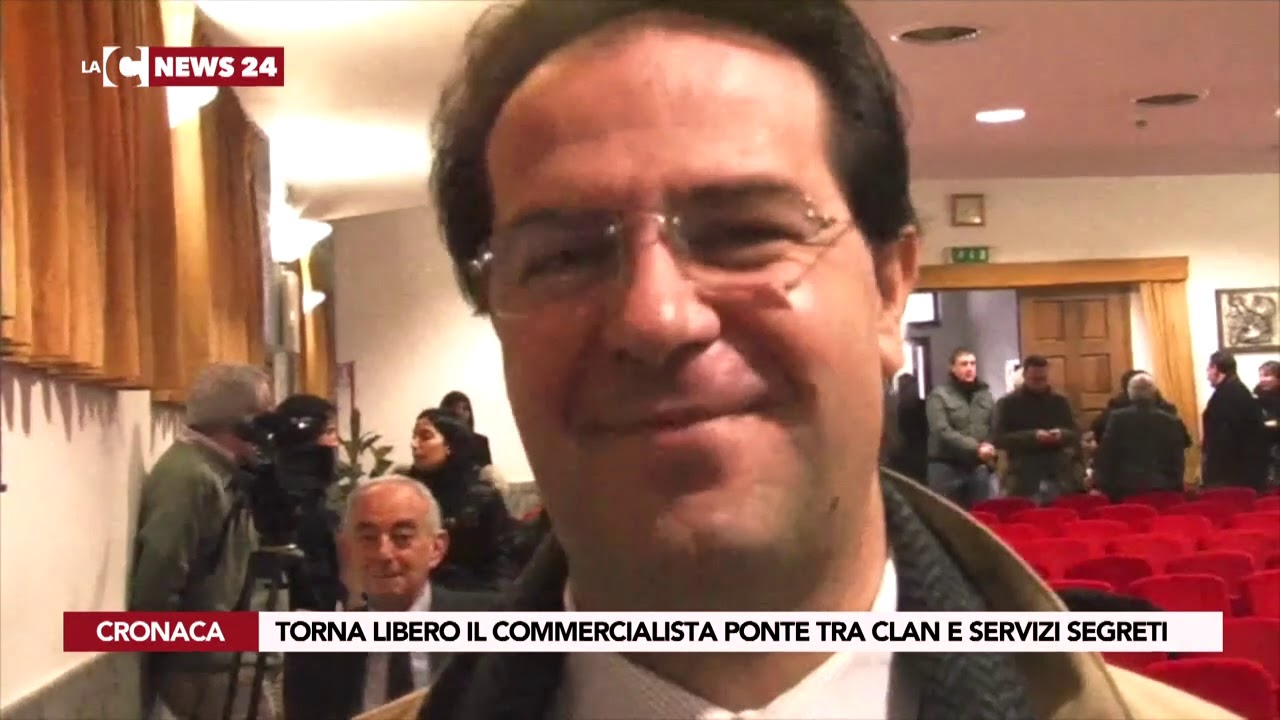 notizie del giorno Torna libero il commercialista ponte tra clan e servizi segreti