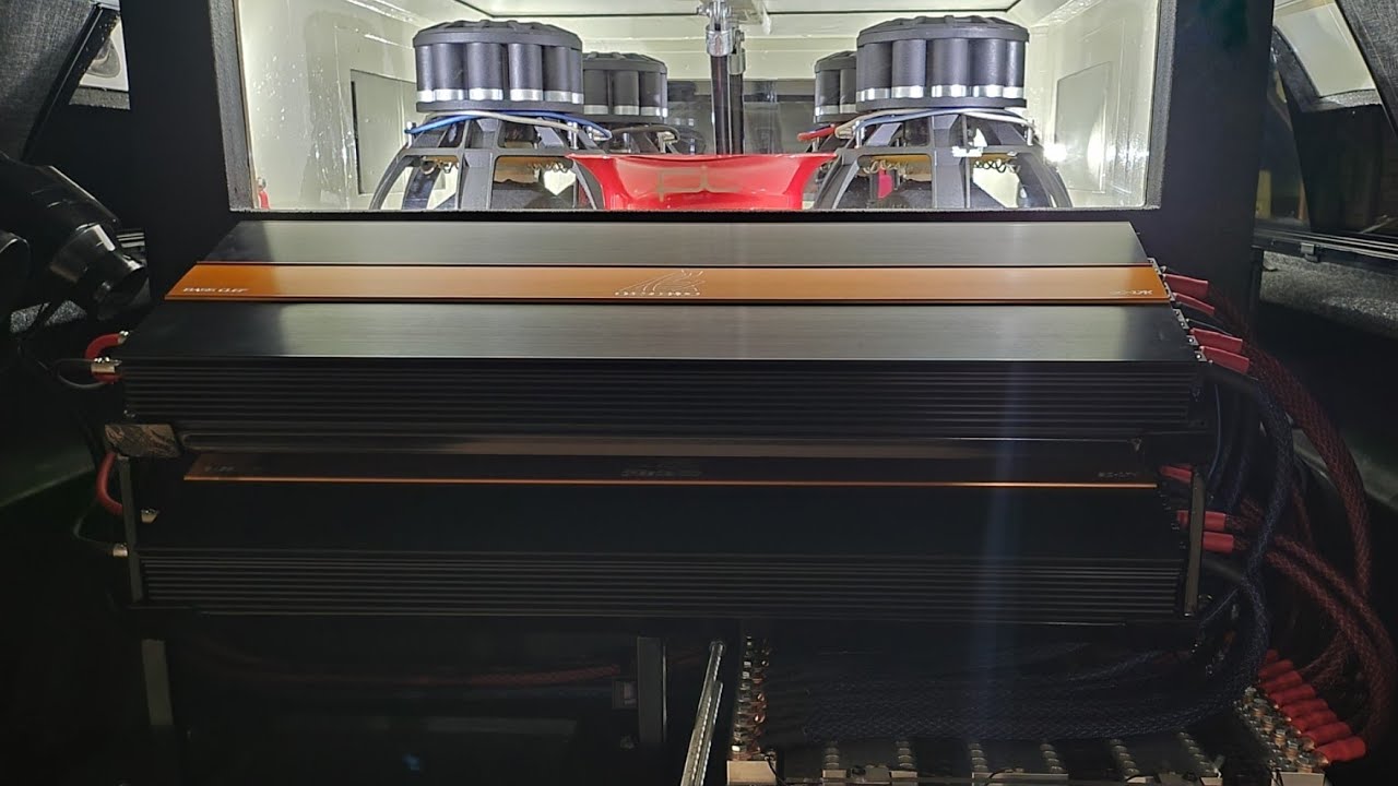 Crescendo BC 17k amps on Fi audio neo 4.11 18" subwoofers spl scores 