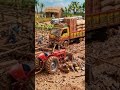 Supply Truck Stuck in Mud! Mini Tractor Builds a Rescue Road 🏗️ science project