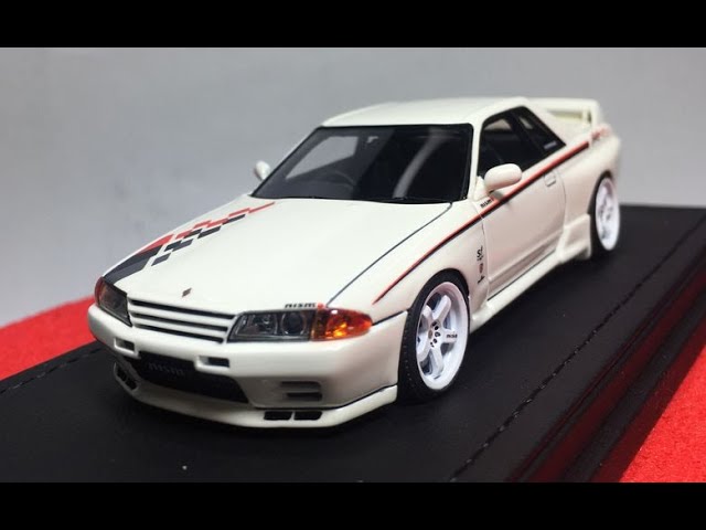 Ignition Model 1/43 Nissan Skyline Gt-r Nismo R32 White LM Gt4 18