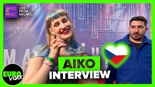 🇨🇿 AIKO - PEDESTAL (INTERVIEW) // CZECHIA EUROVISION 2024