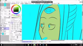 Steven Universe Gemsona Speedpaint 420 Bloodstone