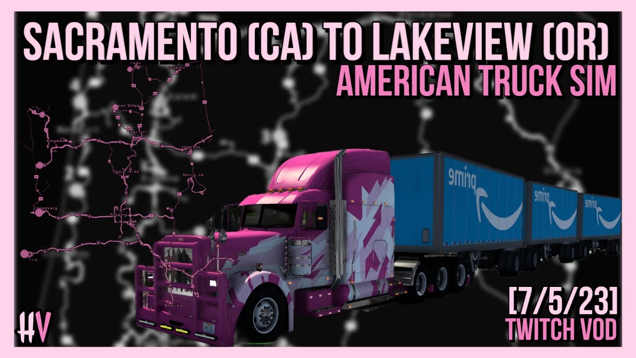 ATS Sacramento (CA) to Lakeview (OR) [VOD]