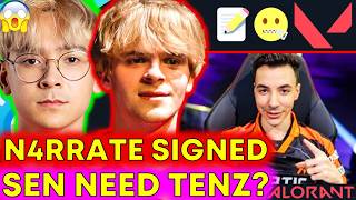 VCT Rostermania: N4RRATE, Crashies, SEN Scrims LEAKED?! 🍑💥